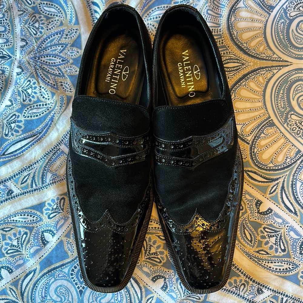 Valentino Garavani Black Loafers